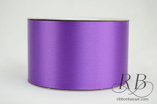 #40 Satin 800 Purple 50Yds (Ribbon C&G)