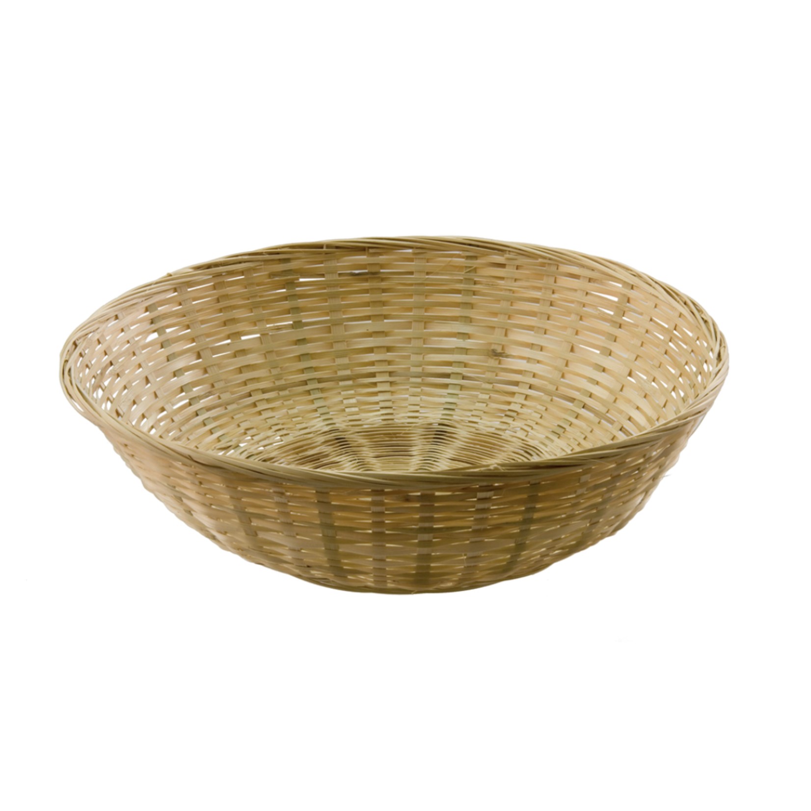 Round Bamboo Basket 10"                                               