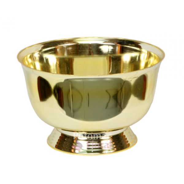 8" Gold Revere Bowl (Vacuum Orna-Metal) 24/Cs (Case Price = $69.95)   